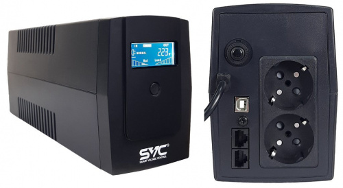 SVC V-650-R-LCD Источник бесперебойного питания SVC V-650-R-LCD Источник бесперебойного питания