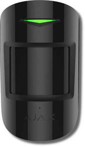 Ajax CombiProtect (black) Извещатель охранный оптико-электронный комбинированный радиоканальный