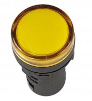 Лампа AD22DS (LED) D=22 мм желтый 12В (BLS10-ADDS-012-K05) Светосигнальный индикатор