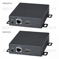 HE20E Удлинитель HDMI, ИК-сигнала, RS232