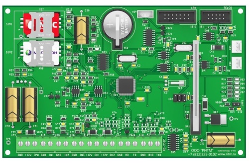 Контакт GSM-5-RT3 3G Панель охранная