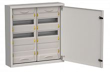 Корпус металлический TITAN 5 ЩРн-72 (2х36) 585х570х140 IP31 одна дверь серый (TI5-50-N-2х036-31-7035)