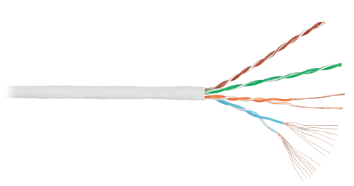 U/UTP, 4pair, Cat.5e, Patch, In, LSZH (NKL 4000C-GY) Кабель «витая пара» (LAN) для структурированных систем связи