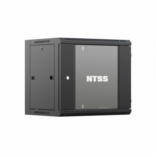 NTSS-W12U6060GS-BL настенный 12U 570х600мм Шкаф телекоммуникационный 19"