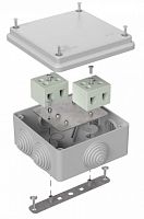 Коробка огнестойкая для о/п 100х100х50 (40-0300-7035-FR10.0-4) Коробка огнестойкая
