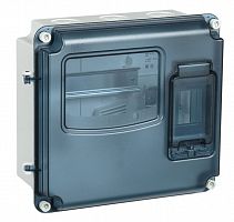Корпус пластиковый навесной KREPTA 5 ЩУРн-П 1/3 IP66 PC (MSP1-N-03-55)