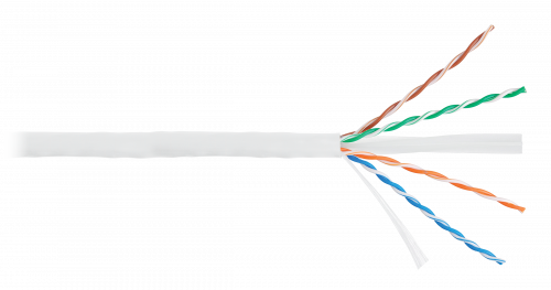 U/UTP 4pair, Cat6, Solid, In, нг(А)-HF (NMC 9140C-WT) Кабель «витая пара» (LAN) для структурированных систем связи