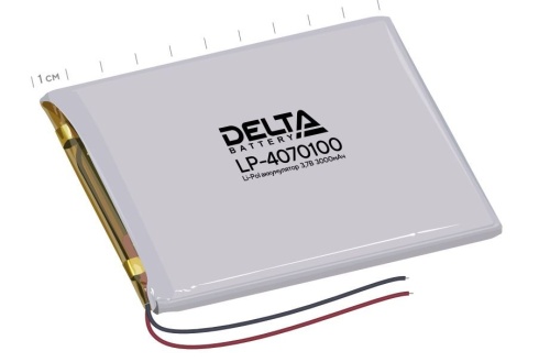 Delta LP-4070100 Аккумулятор литий-полимерный призматический