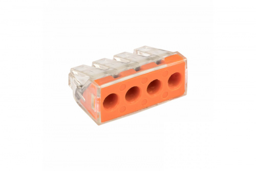 PCT-104D (11439c) (10 шт) Клемма соединительная 4-х проводная PCT-104D (11439c) (10 шт) Клемма соединительная 4-х проводная