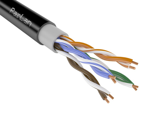 ParLan U/UTP Cat5e PVC/PE 4х2х0,52 100м Кабель «витая пара» (LAN) для структурированных систем связи ParLan U/UTP Cat5e PVC/PE 4х2х0,52 100м Кабель «витая пара» (LAN) для структурированных систем связи