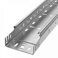 Лоток перфорированный Профи INOX (AISI 304) 100х50х3000 (1,0мм) (PR16.13323)
