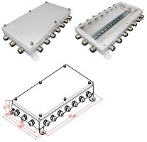 КМ IP66-2040 Коробка монтажная электротехническая