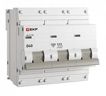 ВА 47-100 3P 40А (D) 10kA PROXIMA (mcb47100-3-40D-pro)