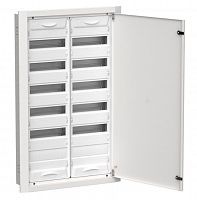 Корпус металлический встраиваемый TITAN 5 ЩРв-144 (2х72) 1005х625х130 IP31 одна дверь белый (TI5-50-V-2х072-31)