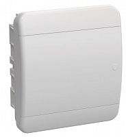 Корпус пластиковый встраиваемый TEKFOR ЩРВ-П-8 IP41 белая дверь (TF5-KP13-V-08-41-K01-K01)