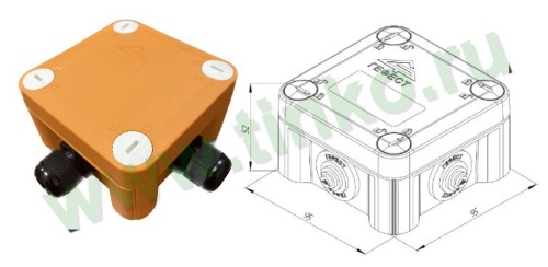 КМ-О-1010(П)(8к)-IP66(П6-12) Коробка монтажная огнестойкая