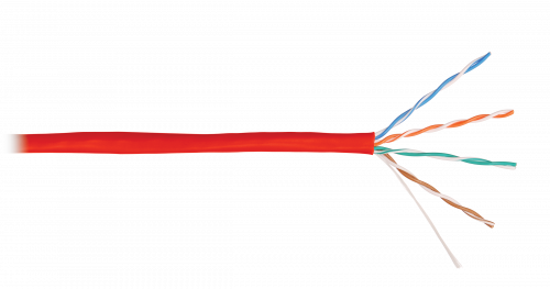 U/UTP 4pair, Cat5e, Solid, In, нг(А)-HF (NMC 9100C-RD) Кабель «витая пара» (LAN) для структурированных систем связи