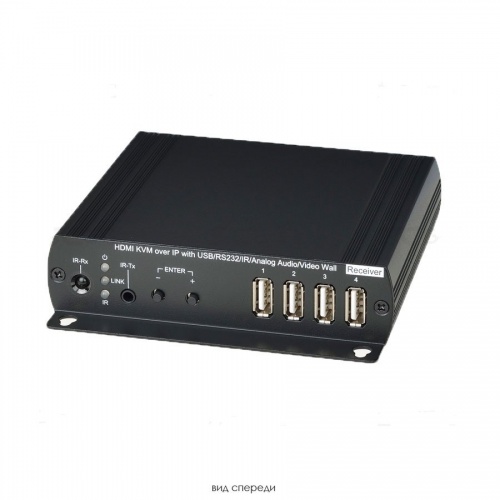 HKM02BR Удлинитель HDMI, USB, аудио, RS232, ИК-сигналов
