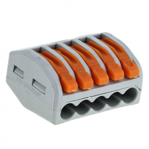 СМК 222-415 5 отверстий PROxima (plc-smk-415) Клеммник для провода СМК 222-415 5 отверстий PROxima (plc-smk-415) Клеммник для провода