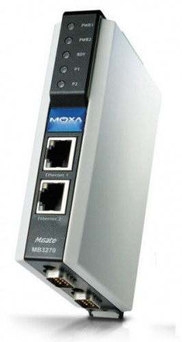 MGate MB3270 2-портовый преобразователь протоколов MGate MB3270 2-портовый преобразователь протоколов