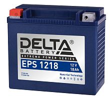 Аккумулятор герметичный свинцово-кислотный стартерный Delta EPS 1218