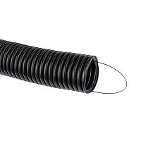 Труба ПНД лёгкая черная D32 (20132-25) Труба гофрированная, с протяжкой