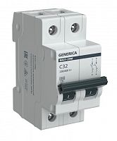 GENERICA ВА47-29М 2P C 32А 4,5кА (MVA21-2-032-C-G) Автоматический выключатель
