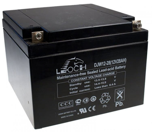 LEOCH DJW 12-28 Аккумулятор герметичный свинцово-кислотный LEOCH DJW 12-28 Аккумулятор герметичный свинцово-кислотный