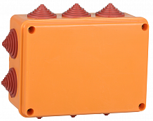 Коробка 150х110х70 6P IP55 (UKF30-150-110-070-6-6-09) Коробка распаячная огнестойкая с кабельными вводами