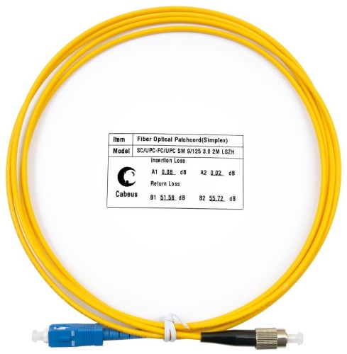 FOP(s)-9-SC-FC-1,5m (7538c) Патч-корд оптический