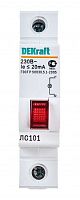 1P КРАСНАЯ LED ЛС-101 220В (18002DEK)