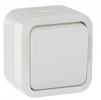 TORS Выключатель 1-клавишный TS311 открытой установки 10А IP55 белый (TS-V16-0-10-55-K01)