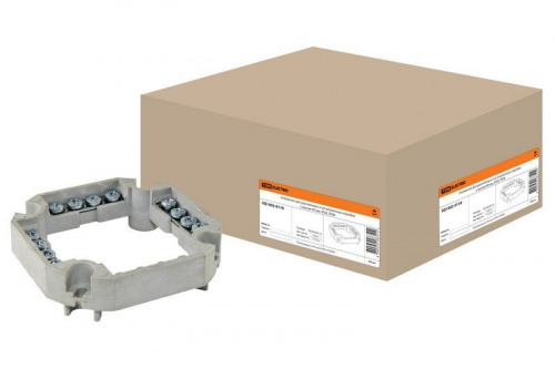 Клеммник для распаячных и установочных коробок с шагом 90мм, IP20, TDM (SQ1402-0118) Клеммник