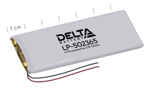 Delta LP-502365 Аккумулятор литий-полимерный призматический