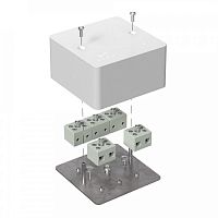 Коробка огнестойкая 85х85х45 (латунь) (40-0460-FR6.0-10-Е60) Коробка огнестойкая для открытой установки