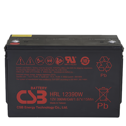 CSB HRL 12390W Аккумулятор герметичный свинцово-кислотный