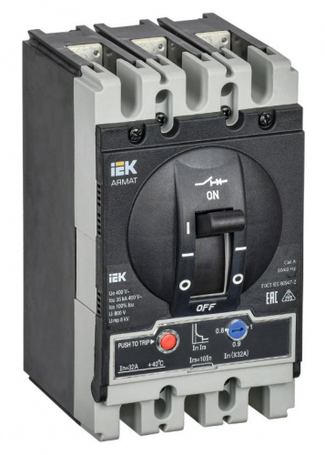 Автоматический выключатель в литом корпусе 3P S 32A 35kA (AR-MCCB-3S-035-0032A-ATUC)