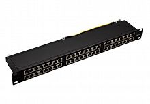 Патч-панель высокой плотности 19", 48xRJ-45, FTP, 6, 1U (10-0434) Патч-панель высокой плотности 19"