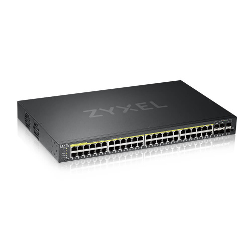 GS2220-50HP-EU0101F Коммутатор гибридный L2 PoE+ rack 19" GS2220-50HP-EU0101F Коммутатор гибридный L2 PoE+ rack 19"