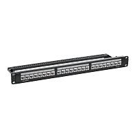 Патч-панель 19", 1U, CAT5E, 24 модуля RJ45, неэкранированная (RN5PPU24)