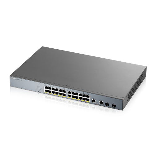 GS1350-26HP-EU0101F L2 коммутатор PoE+ для IP-видеокамер rack 19" GS1350-26HP-EU0101F L2 коммутатор PoE+ для IP-видеокамер rack 19"