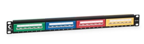 PLCOL-24-Cat.5e-Dual (7952c) Патч-панель 19"