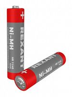 Аккумулятор Ni-MH AAA/HR03, 1,2В, 600мАч, блистер REXANT (30-1406)