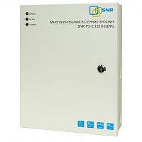 SNR-PS-C1210-D09U Многоканальный источник питания 8x1.11А +1x5А, 12В DC, 10A