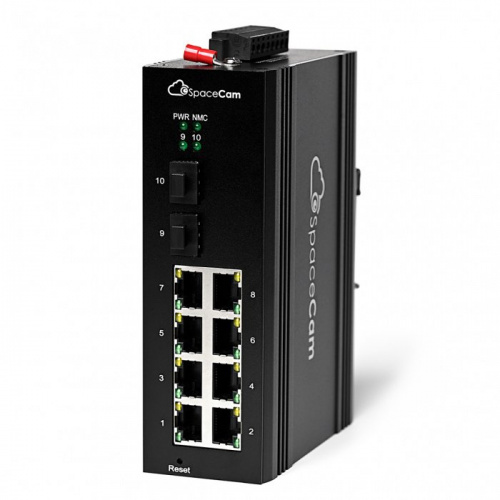 SC-I-L2-8GP-240-2G(A) (SpaceCam) Сетевой PoE коммутатор SC-I-L2-8GP-240-2G(A) (SpaceCam) Сетевой PoE коммутатор