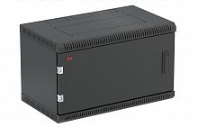 ШТ-НСр-6U-600-650-М-Ч (130411-01833) Шкаф телекоммуникационный 19" настенный 6U