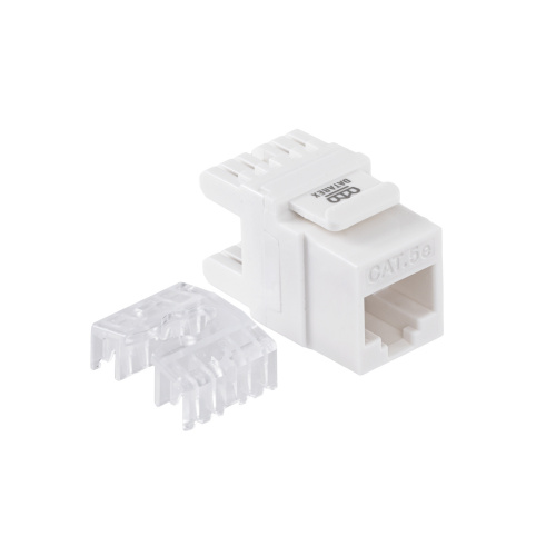Модуль Keystone кат.5e, UTP, 1xRJ45, T568A/B, 180, белый (DR-510010) Модуль Keystone Jack фото 3