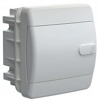 Корпус пластиковый UNION Compact ЩРВ-П-4 IP41 скрытой установки белая дверь (UIC-KP13-V-04-41-K01)