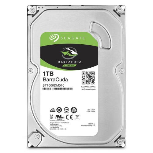 HDD 1000 GB (1 TB) SATA-III Barracuda (ST1000DM010) Жесткий диск (HDD) для видеонаблюдения