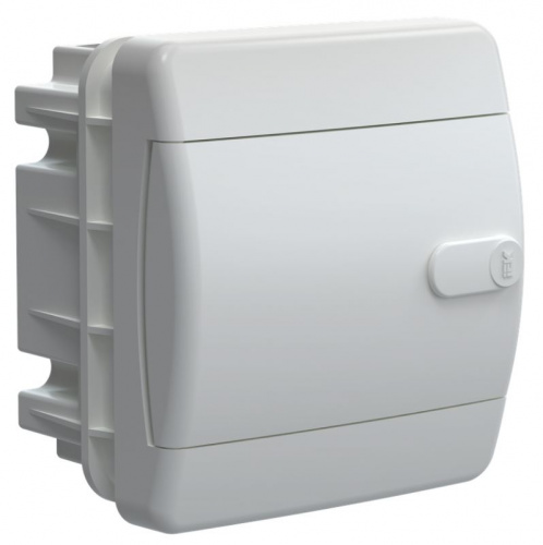 Корпус пластиковый UNION Compact ЩРВ-П-4 IP41 скрытой установки белая дверь (UIC-KP13-V-04-41-K01)